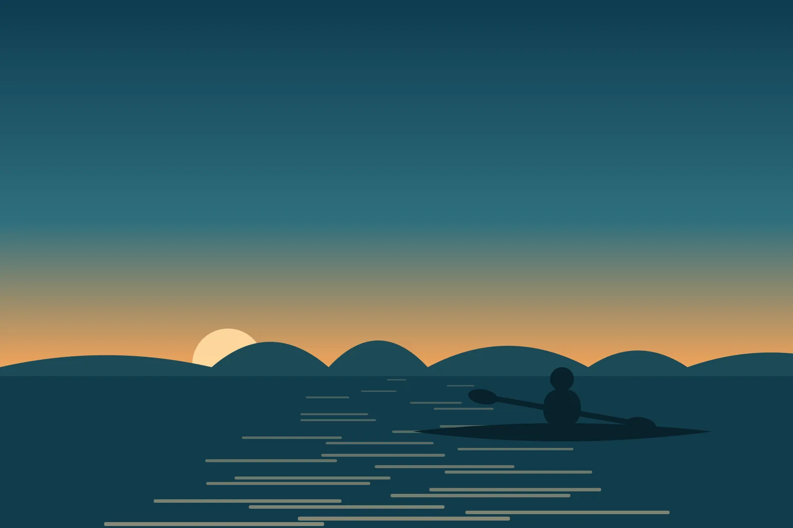 Sortie du matin, mer d'huile (3)